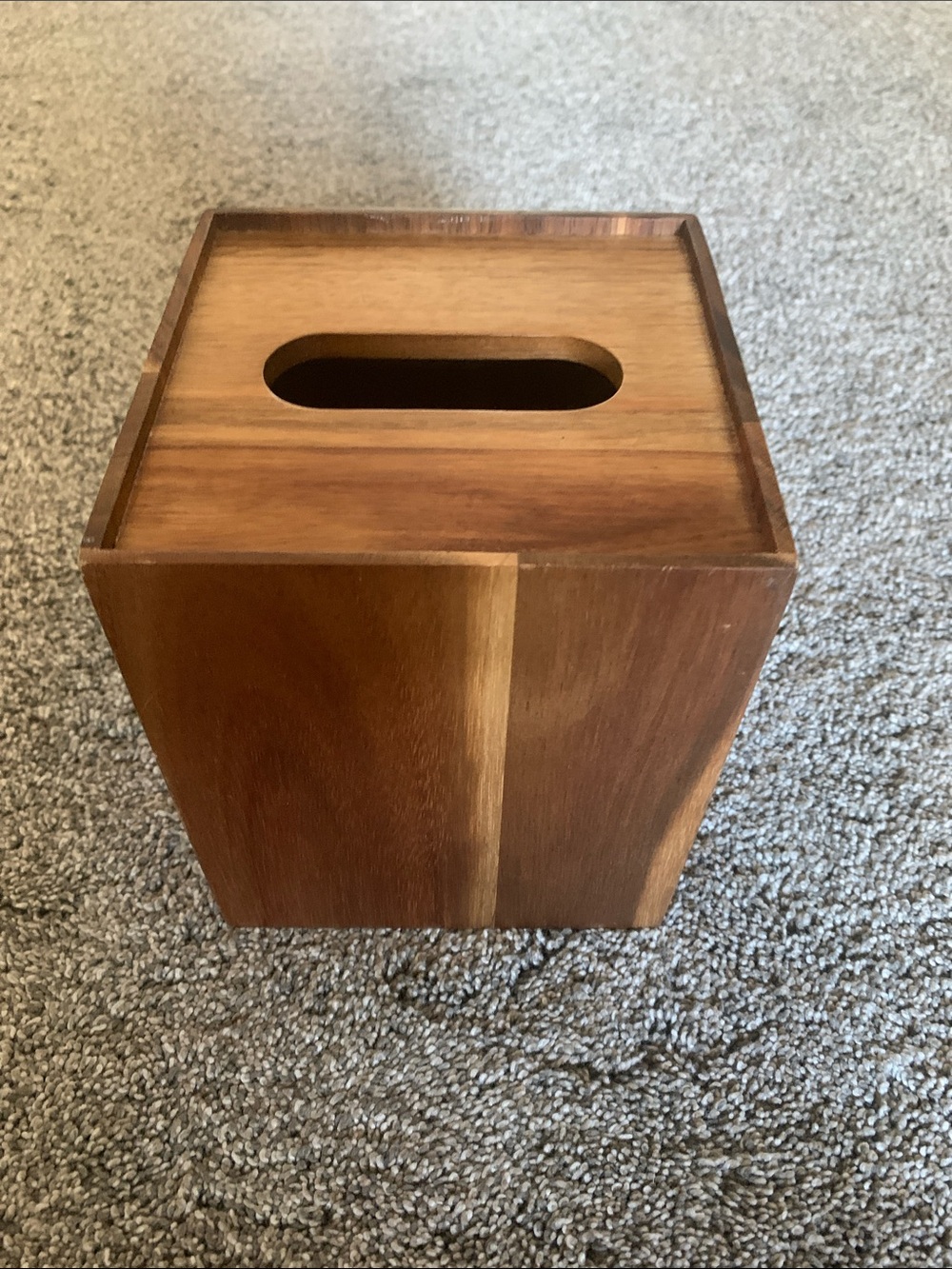 Target Wooden Tissue Box Cover - Brown